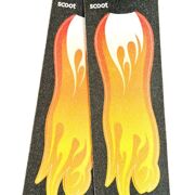 Bodykit Stickers vlammen oranje -  SCOOT-650106